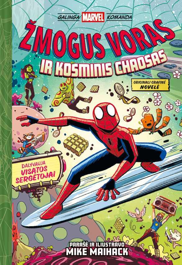 Maihack M. Žmogus Voras ir kosminis chaosas Komiksas