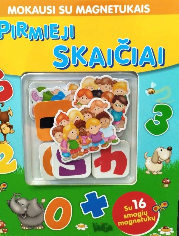 Mokausi su magnetukais. Pirmieji skaičiai