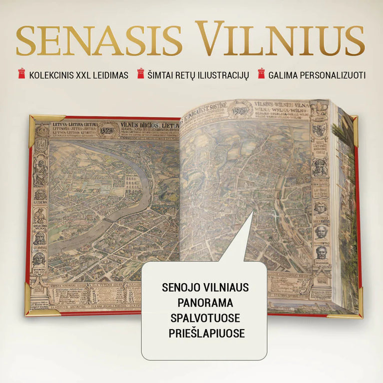 Šapoka A. Senasis Vilnius. Kolekcinis leidimas XXL dydžio