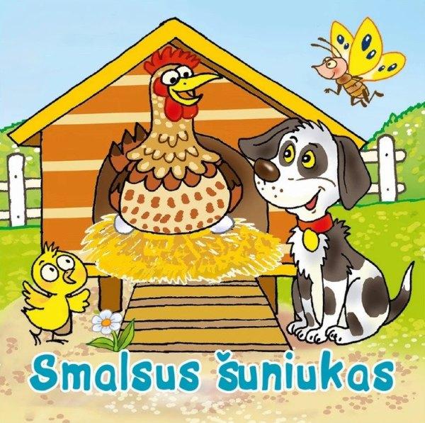 Maža knygelė su slankikliais. Smalsus šuniukas