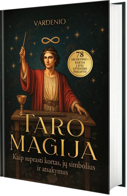 Rider–Waite Taro sistema. Taro magija. Kaip suprasti kortas, jų simbolius ir atsakymus