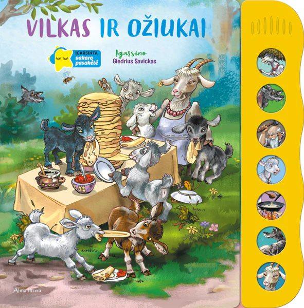 Įgarsinta pasakėlė. Vilkas ir ožiukai