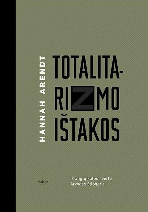 Arendt H. Totalitarizmo ištakos