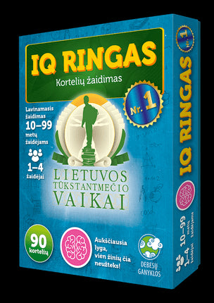 IQ ringas Nr. 1. Lietuvos tūkstantmečio vaikai