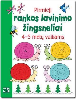 Pirmieji rankos lavinimo žingsneliai 4-5 metų vaikams