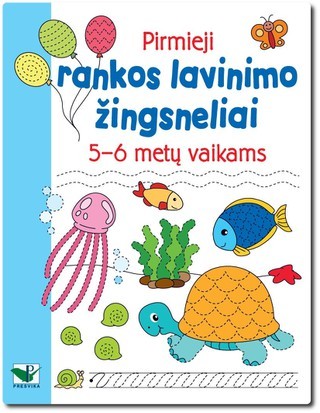 Pirmieji rankos lavinimo žingsneliai 5-6 metų vaikams