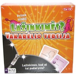 Žaidimas „Lažinkimės?", vakarėlio versija