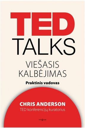 Anderon Ch. TED talks. Viešasis kalbėjimas