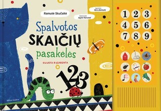 Skučaitė R. Spalvotos skaičių pasakėlės: eiliuota ir įgarsinta