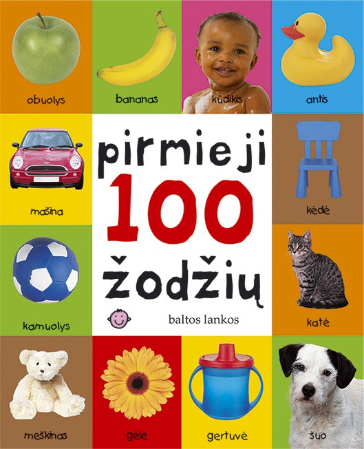 Vaikams. Pirmieji 100 žodžių