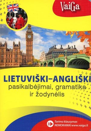 Lietuviški - angliški pasikalbėjimai ir gramatika,  žodynėlis