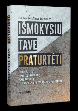 Sethi R. Išmokysiu tave praturtėti