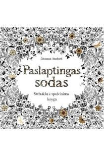 Suaugusiems spalvinimo knyga. Basford J. Paslaptingas sodas